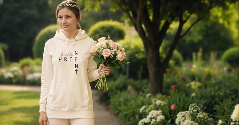 Svatba dámská mikina